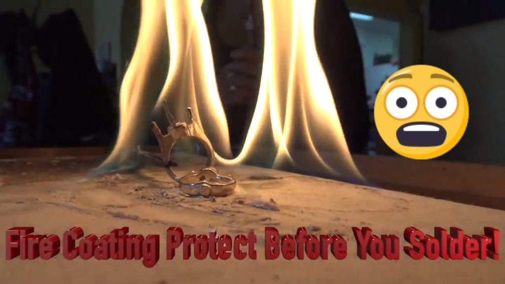 How to make boric acid fire coating for soldering jewelry