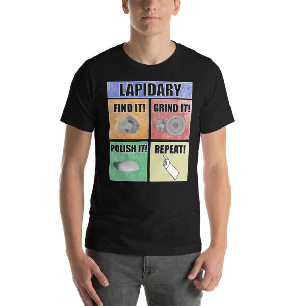 lapidary unisex graphic t shirt