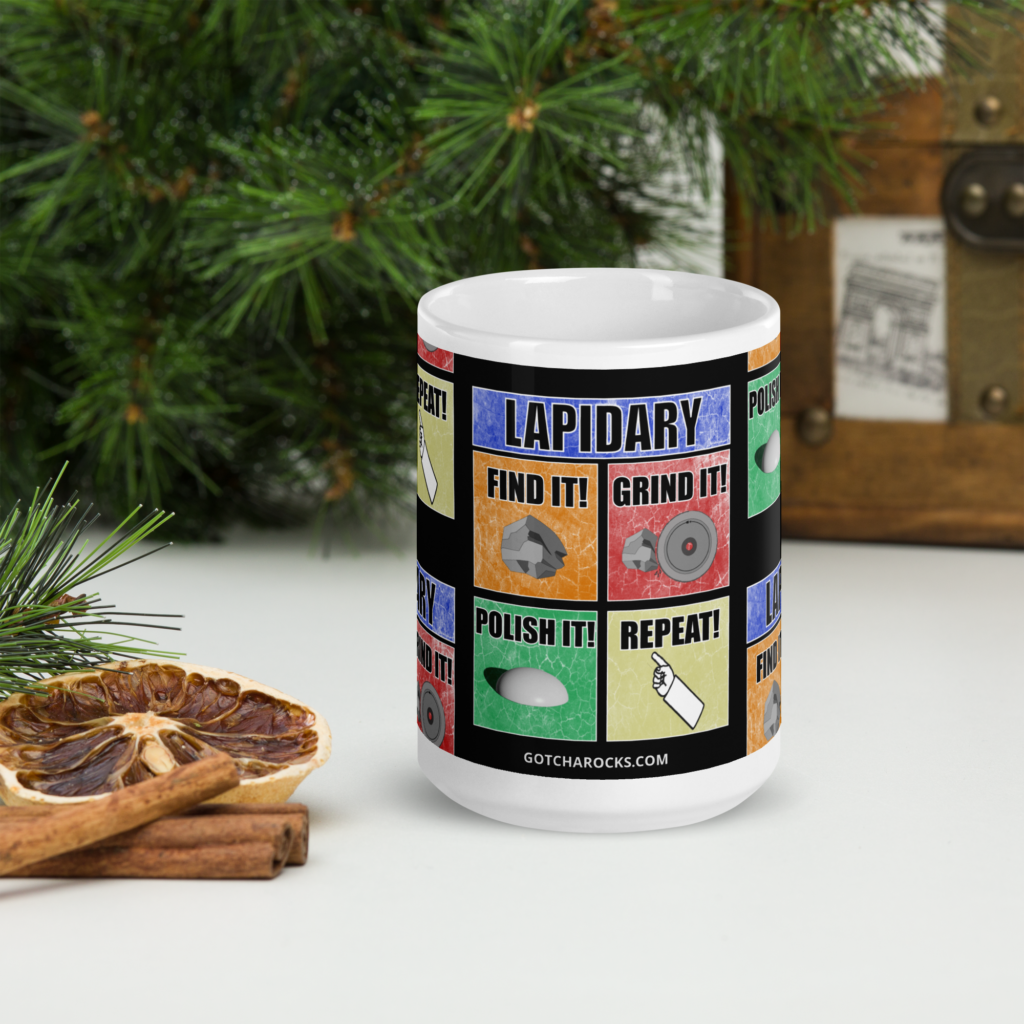 lapidary T-Shirts and gifts Lapidary graphic mug